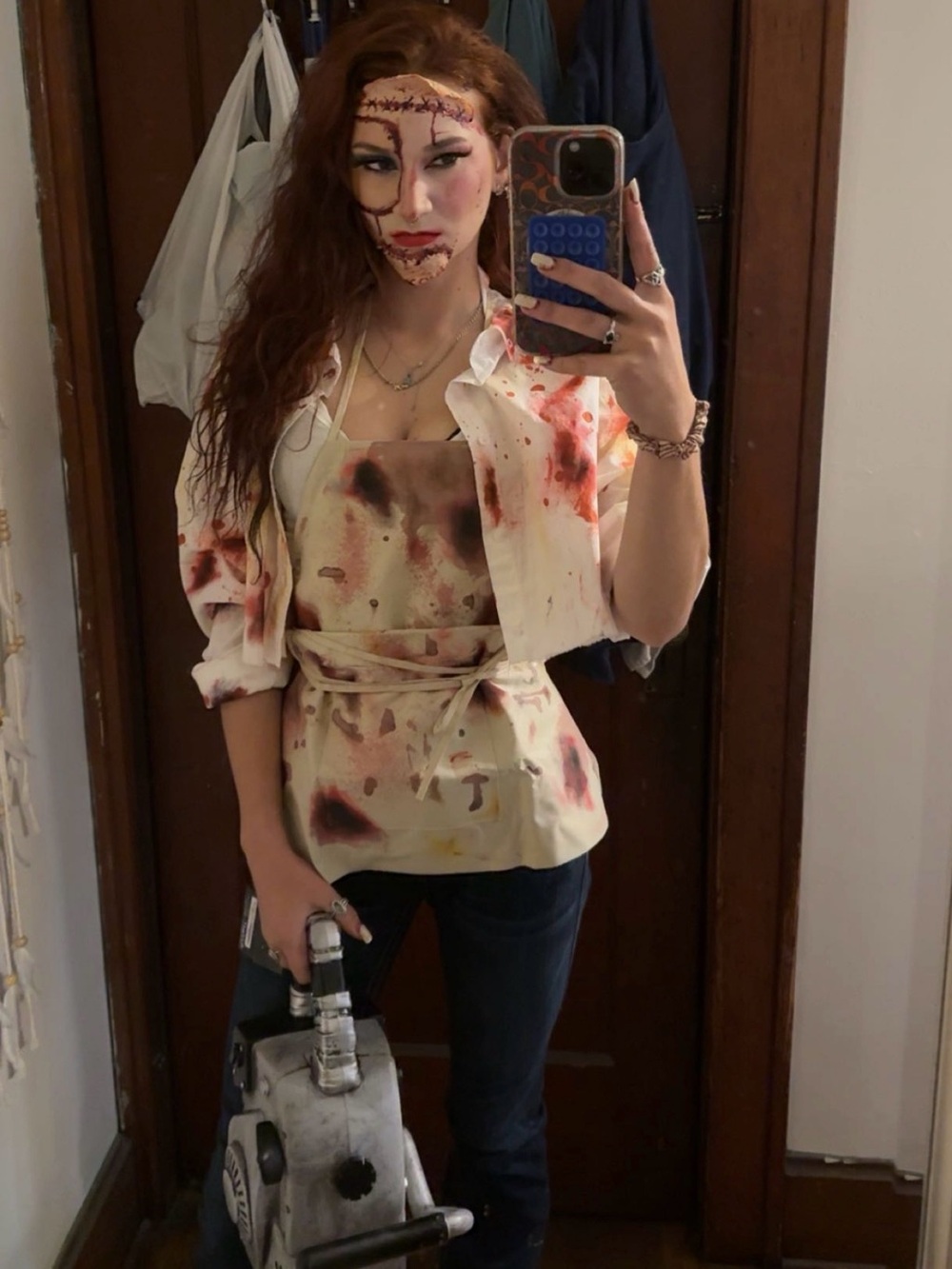 Texas chainsaw massacre Halloween costume